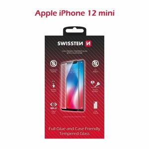 Üvegfólia Swissten Case Friendly iPhone 12 mini