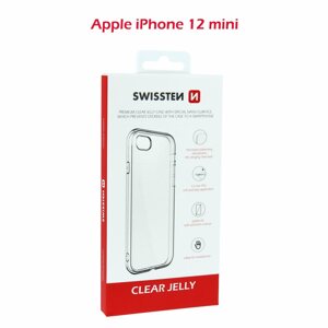 Telefon tok Swissten Clear Jelly Apple iPhone 12 mini tok