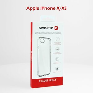 Telefon tok Swissten Clear Jelly Apple iPhone X / XS készülékhez