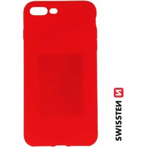 Telefon tok Swissten Soft Joy Apple iPhone 7 Plus piros tok