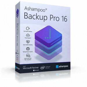 Adatmentő program Ashampoo Backup Pro 16 (elektronikus licenc)