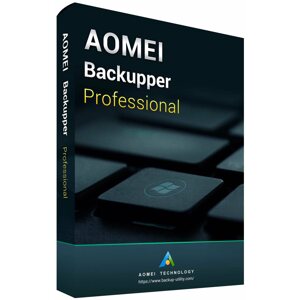 Irodai szoftver AOMEI Backupper Professional (elektronikus licenc)