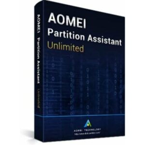 Adatmentő szoftver AOMEI Partition Assistant Unlimited (elektronikus licenc)