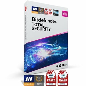 Internet Security Bitdefender Total Security, 5 készülékhez, 1 év (elektronikus licenc)