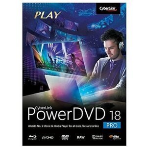 Irodai szoftver Cyberlink PowerDVD 18 Pro (elektronikus licenc)