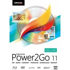 Irodai szoftver Cyberlink Power2GO Deluxe 11 (elektronikus licenc)