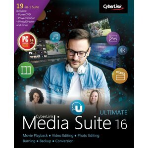 Irodai szoftver Cyberlink Media Suite 16 Ultimate (elektronikus licenc)