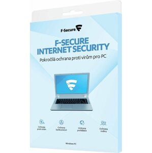 Internet Security F-Secure INTERNET SECURITY 3 készülékhez 1 évre (elektronikus licenc)