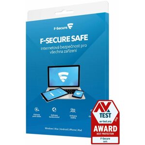 Antivírus F-Secure SAFE 3 készülékhez 1 évre (elektronikus licenc)