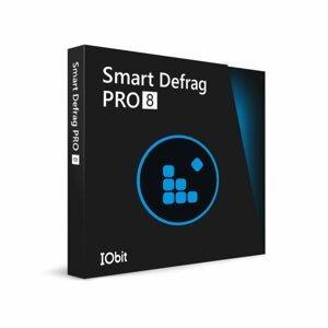 Szoftver PC karbantartásához Iobit Smart Defrag 8 PRO, 1 számítógéphez, 12 hónapra (elektronikus licenc)