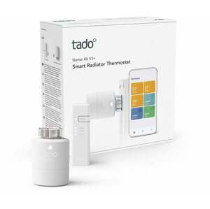Termosztátfej Tado Okos termosztátfej V3+ alapkészlet, internetes interfésszel