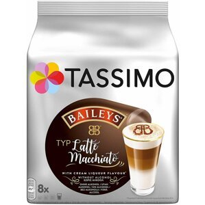 Kávékapszula TASSIMO Latte Macchiato Baileys 8 adag