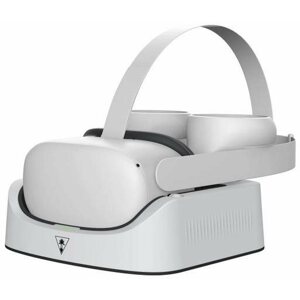 VR szemüveg tartozék Turtle Beach Fuel Compact VR a Meta Quest 2-höz, fehér/szürke