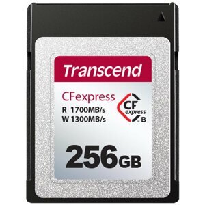 Memóriakártya Transcend CFexpress 820 B típus, 256 GB-os PCIe Gen3 x2