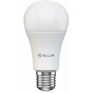 LED izzó Tellur WiFi Smart izzó E27, 9 W, fehér kivitel, meleg fehér, dimmer