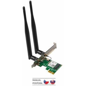 Wifi hálózati kártya Tenda E12 Wireless AC1200 PCI Express Adapter, Windows 10, Auto-install