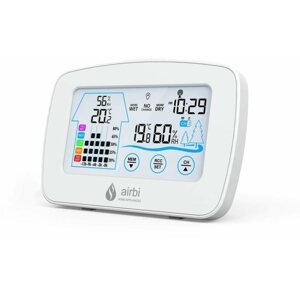 Időjárás állomás Airbi CONTROL - digitális hőmérő és higrométer vezeték mentes érzékelővel