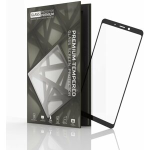 Üvegfólia Tempered Glass Protector Samsung Galaxy A9 készülékhez, fekete