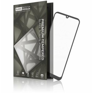 Üvegfólia Tempered Glass Protector Huawei P30 Lite készülékhez, keretes - fekete