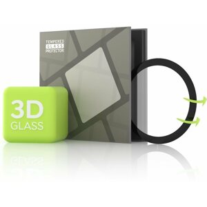 Üvegfólia Tempered Glass Protector Samsung Watch Active-hoz - 3D GLASS, fekete