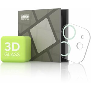 Kamera védő fólia Tempered Glass Protector iPhone 11 / 12 mini kamerához, zöld színű