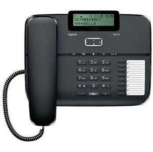 Vezetékes telefon GIGASET DA710 Black