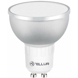 LED izzó WiFi Smart LED RGB izzó GU10, 5 W, áttetsző, meleg fehér