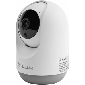 IP kamera Tellur WiFi Smart kamera, Pan &Tilt, 3MP, UltraHD, bílá