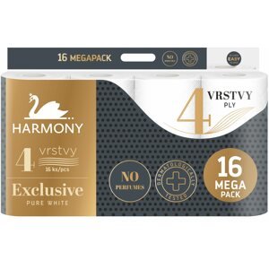 WC papír HARMONY Exclusive Pure White (16 db)