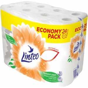 WC papír LINTEO Satin fehér (24 db)