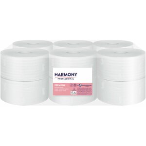 WC papír HARMONY Professional Premium Jumbo Rolls 117,5 m, (12 db)