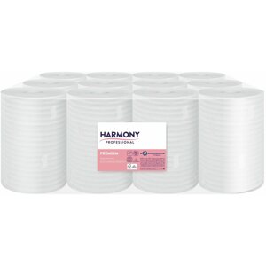 Kéztörlő papír HARMONY Professional Premium O 130 mm (12 db)