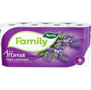 WC papír TENTO Family Fresh Lavender (8 db)