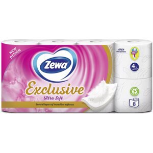 WC papír ZEWA EXCLUSIVE ULTRA SOFT 8 db