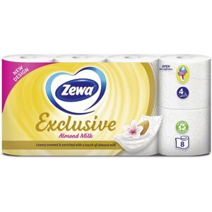 WC papír ZEWA EXCLUSIVE Almond Milk 8 db