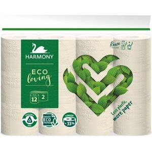 WC papír HARMONY ECO LOVING 12