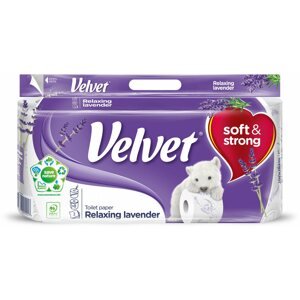 WC papír VELVET Lavender (8 db)
