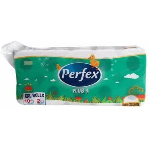 Toaletní papír PERFEX Plus - balení 10 rolí