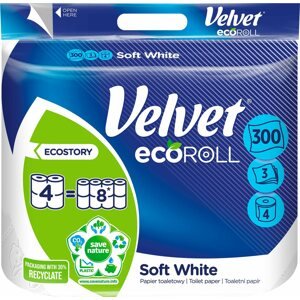 WC papír VELVET Eco Roll White (4 db)