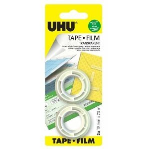 Ragasztó szalag UHU Tape 7,5 m x 19 mm - átlátszó ragasztószalag