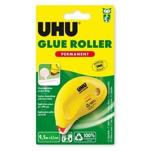 Ragasztó UHU Dry & Clean Roller Permanent 6,5 mm x 8,5 m