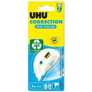 Hibajavító szalag UHU Correction Roller Mini 5 mm x 6 m