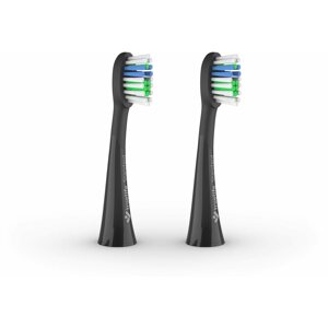 Pótfej elektromos fogkeféhez TrueLife SonicBrush K-series Heads Standard Plus fekete 2 db-os kiszerelés