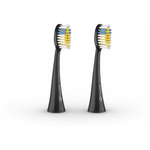 Pótfej elektromos fogkeféhez TrueLife SonicBrush K-series Heads Sensitive fekete 2 db-os kiszerelés