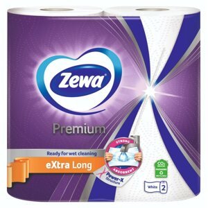 Konyhai papírtörlő ZEWA Premium Extra Long (2 db)