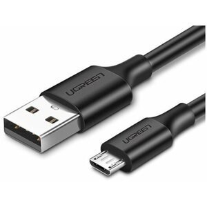 Adatkábel Ugreen micro USB Kábel Fekete 0.25m