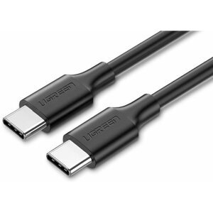Adatkábel Ugreen USB-C 2.0 (M) to USB-C (M) 60W / 3A Adatkábel Fekete 0.5m
