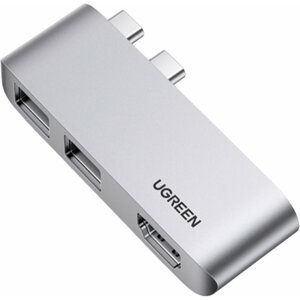 Port replikátor UGREEN Dual USB-C to 2*USB3.1+HDMI