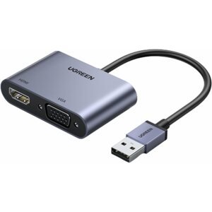 Átalakító UGREEN USB 3.0 to HDMI+VGA Converter