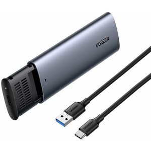 Külső merevlemez ház UGREEN USB-C to M.2 NGFF 5G Enclosure A TO C Cable 50 cm